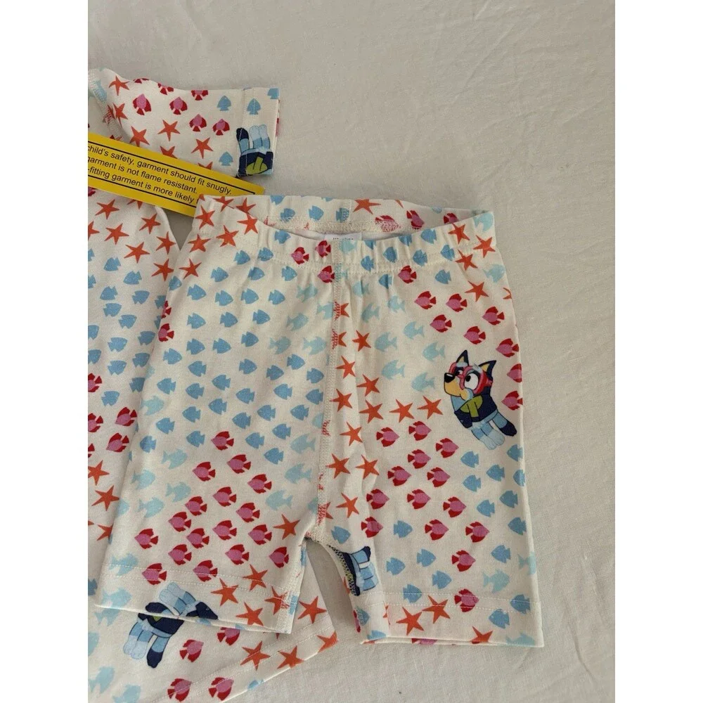 Hannah Andersson Organic Cotton Multicolor Bluey US 5T NWT Set